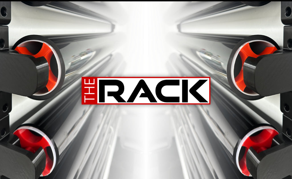The Rack V2 – Modular Wall-Mounted Tint Rack (8-Roll Kit)
